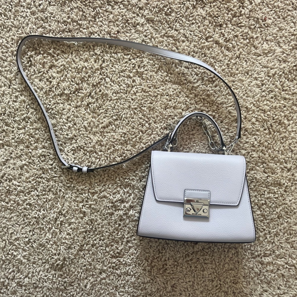 Michael Kors White Crossbody Bag